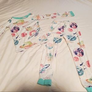 Burt’s bees 5T space pajamas